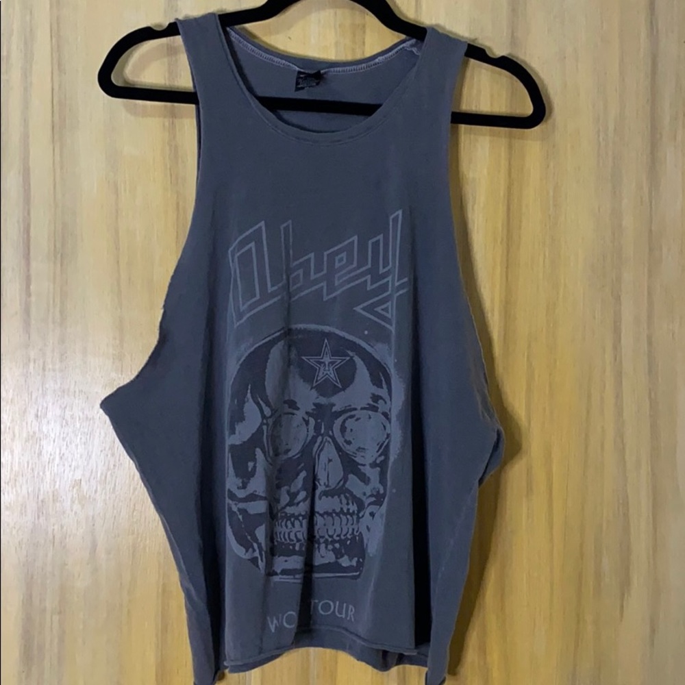 Obey Vintage Style Rocker Tank
